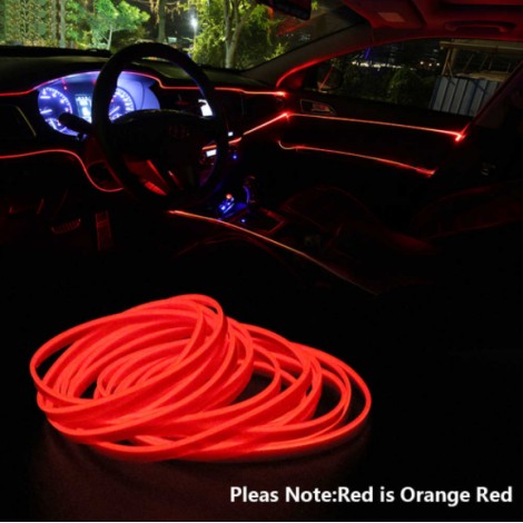 Bande d'éclairage intérieur de voiture LED - S2A MARKET SARL